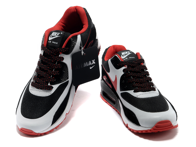 New Men'S Nike Air Max Black/White/Red